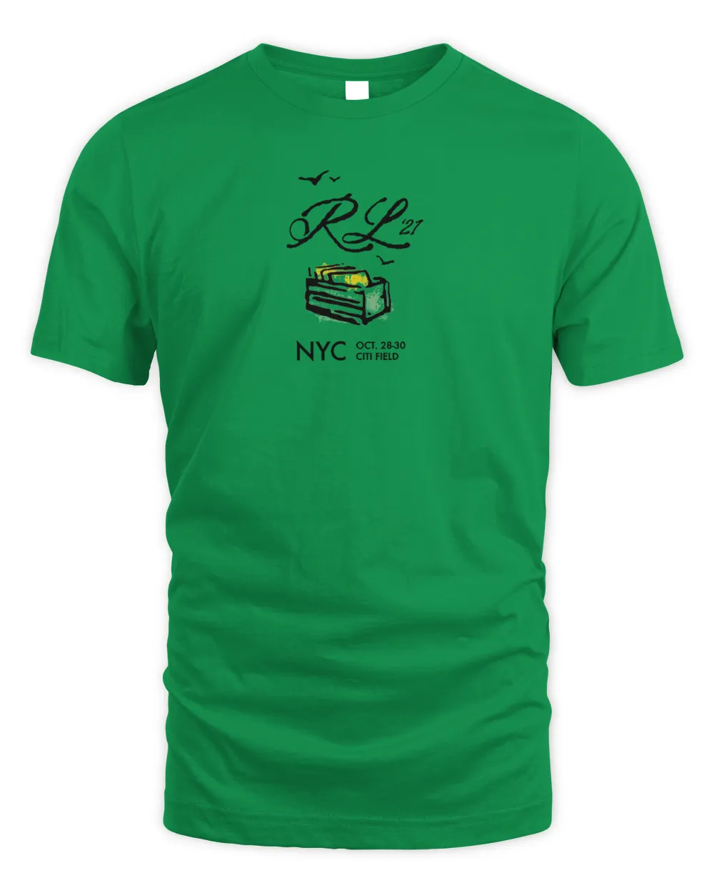 Rolling Loud Merch Fresh Beats Nyc 2021 Shirt Unisex Standard T-Shirt irish-green s