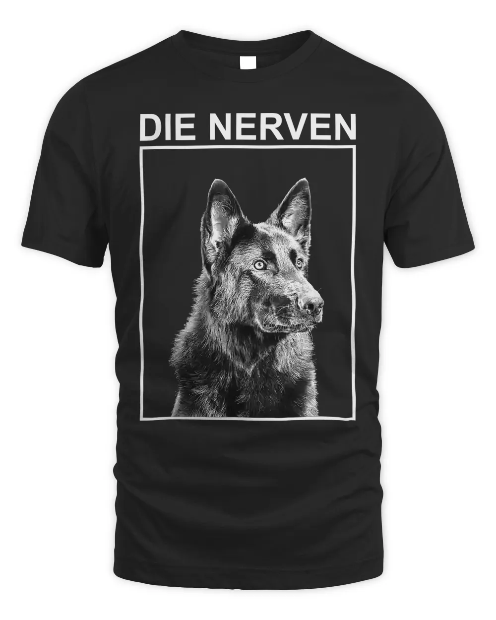 Die Nerven Merch Hund Shirt Unisex Standard T-Shirt black s