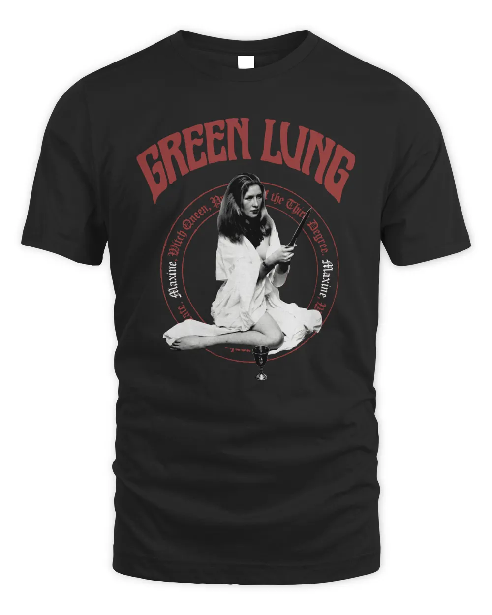 Green Lung Merch Maxine Witch Queen Shirt Unisex Standard T-Shirt black s