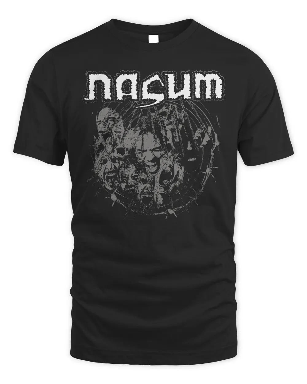 Night Shift Merch Nasum Screams Shirt Unisex Standard T-Shirt black s