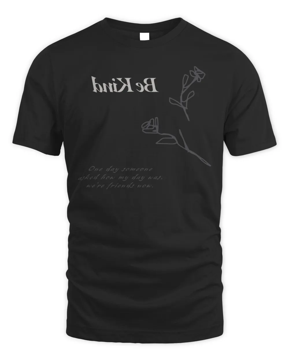 Harry Hudson Merch Be Kind Shirt Unisex Standard T-Shirt black s
