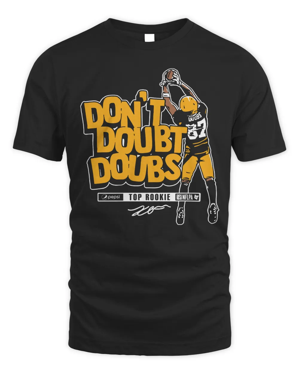 Romeo Doubs Don't Doubt Doubs Shirt Unisex Standard T-Shirt black s
