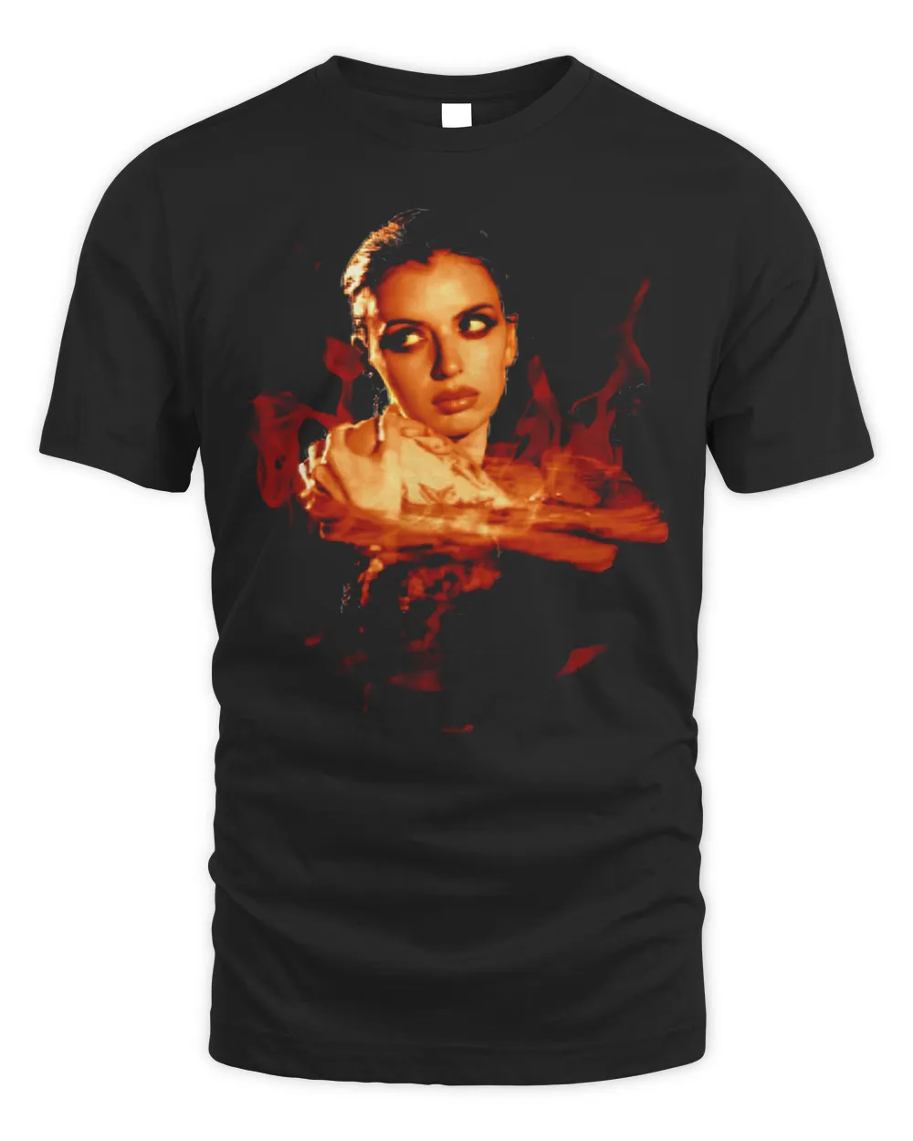 Rebecca Black Merch Let Her Burn T-Shirt Unisex Standard T-Shirt black s