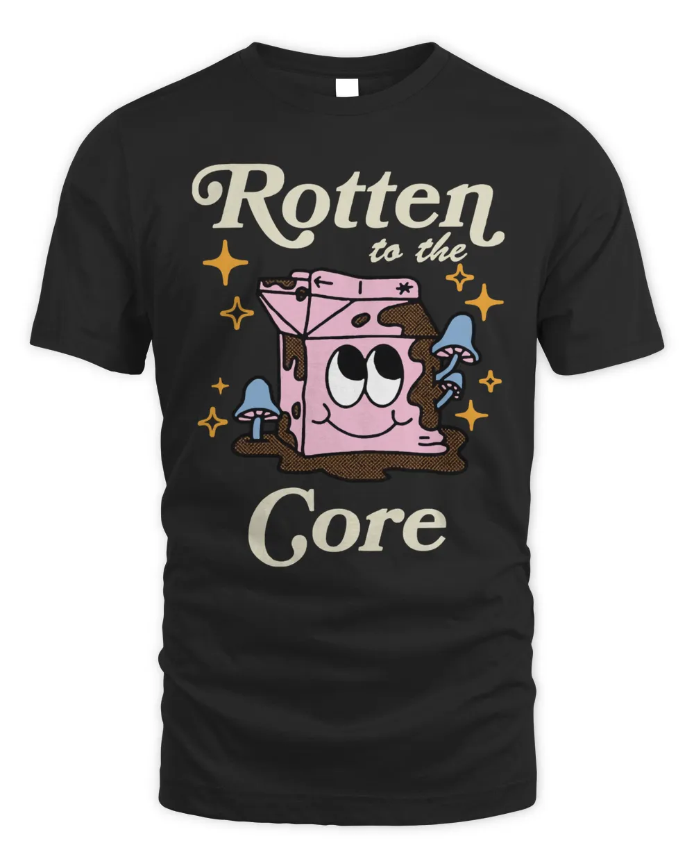 Rotten Mango Merch Rotten To The Core Vintage Shirt Unisex Standard T-Shirt black s