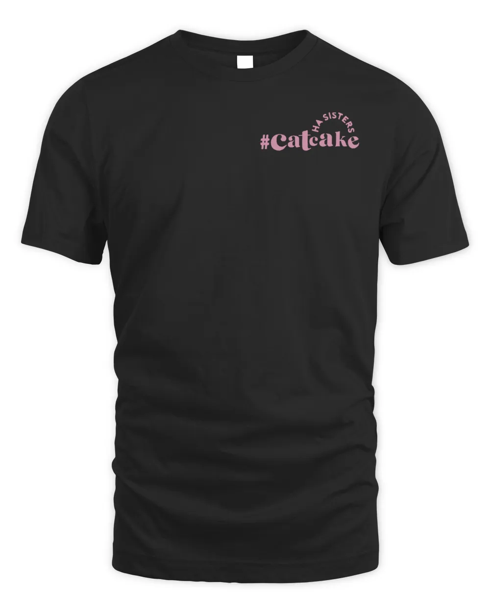 Ha Sisters Merch Catcake Vintage Shirt Unisex Standard T-Shirt black s