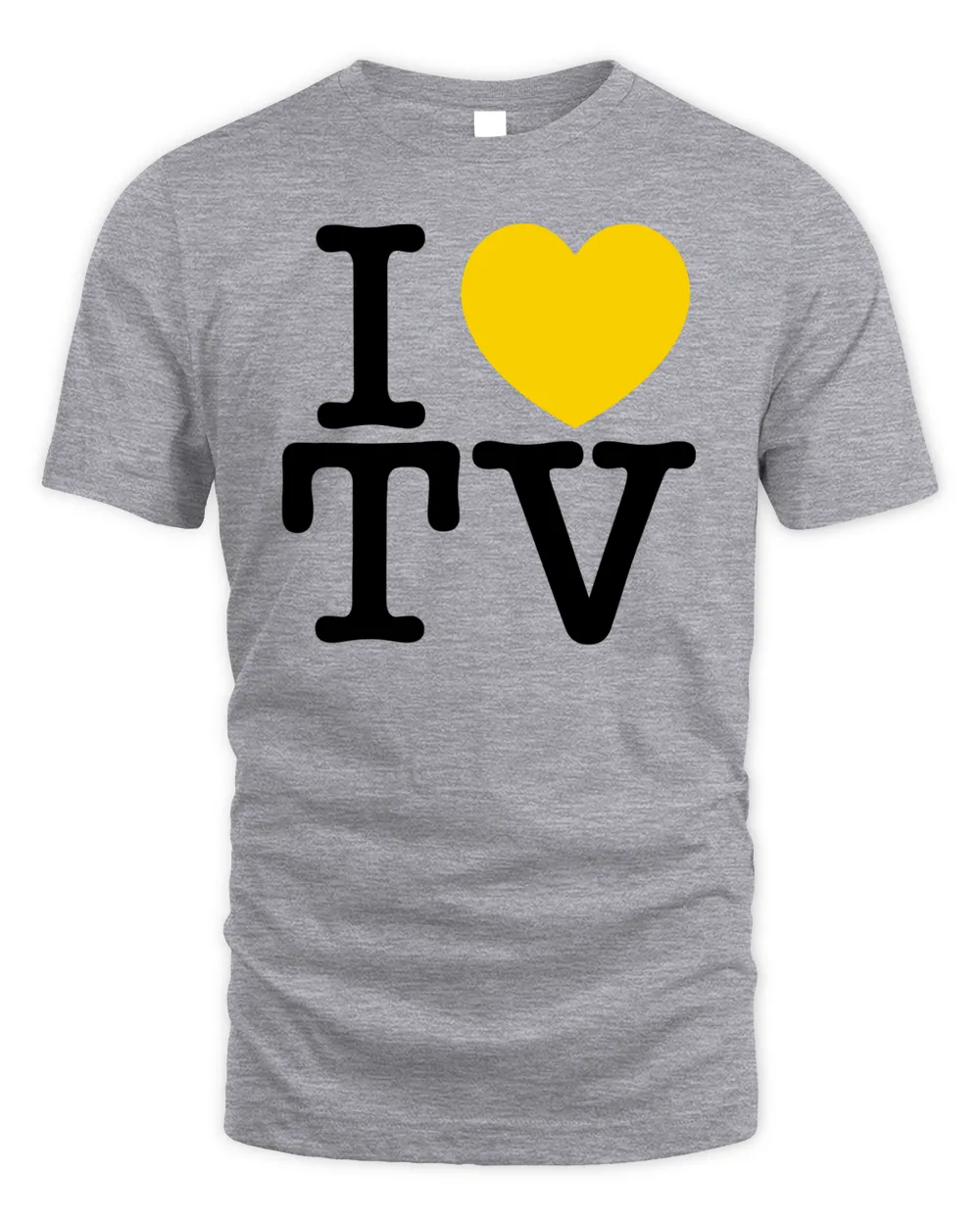 Hivemind Merch I Love TV Shirt Unisex Standard T-Shirt sport-grey s