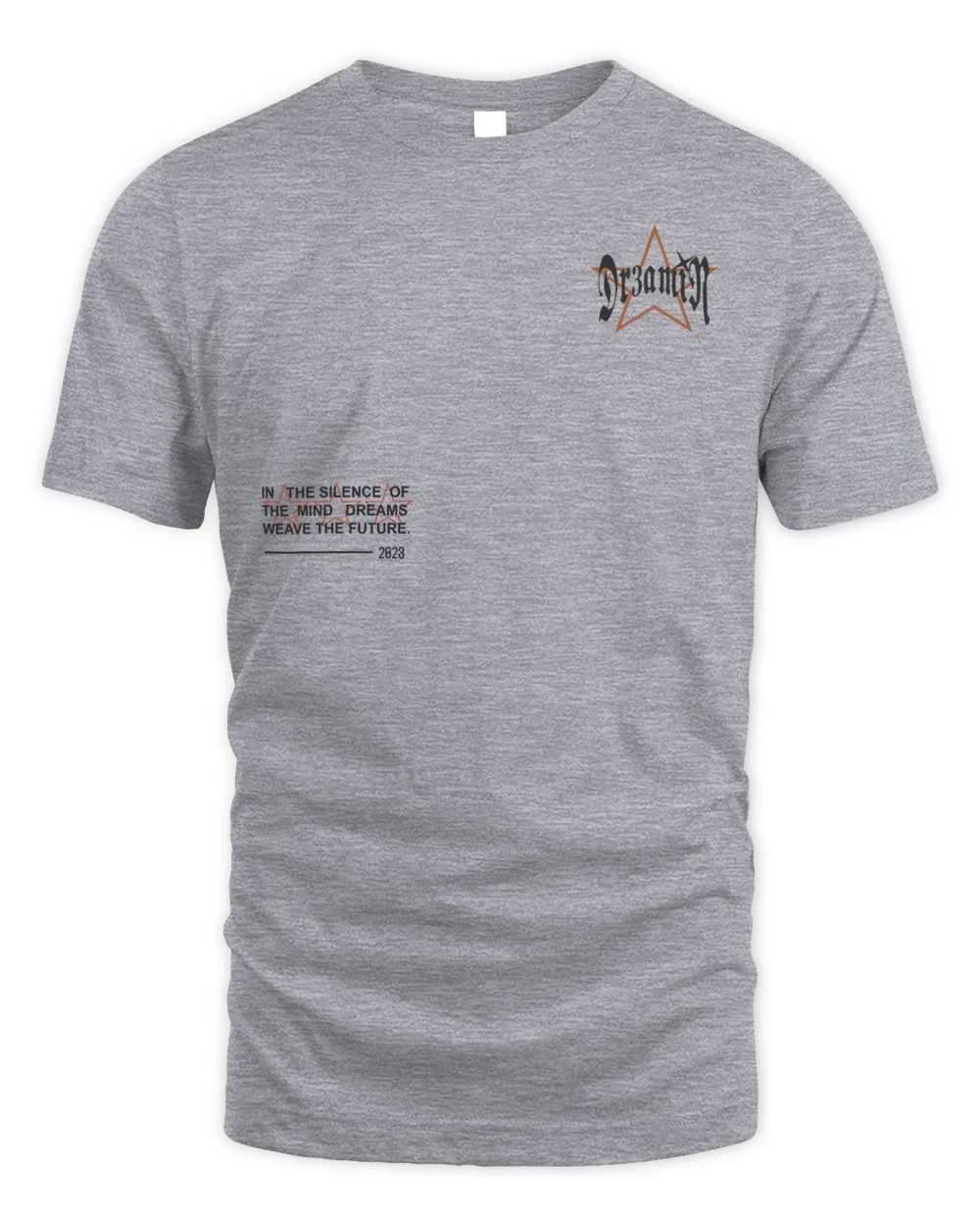 Dr3amin Clothing Dream Star Shirt Unisex Standard T-Shirt sport-grey s