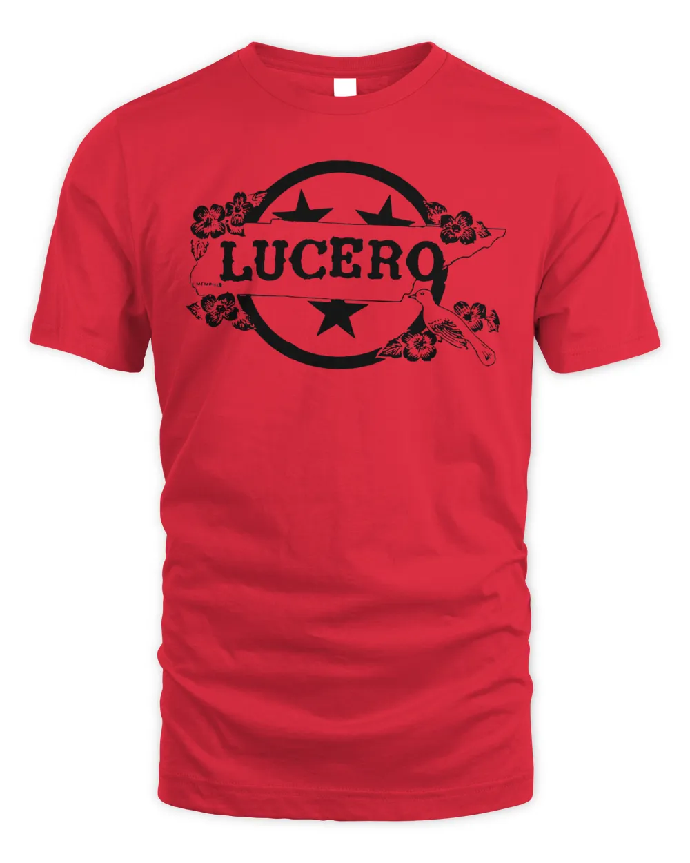 Lucero Merch Tennessee Shirt Unisex Standard T-Shirt red s
