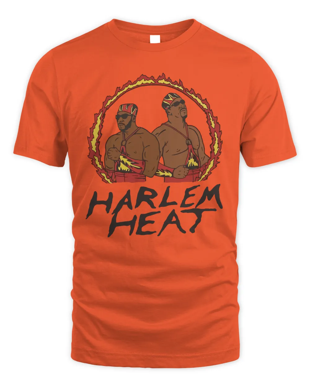 Homage Merch Harlem Heat Shirt Unisex Standard T-Shirt orange s