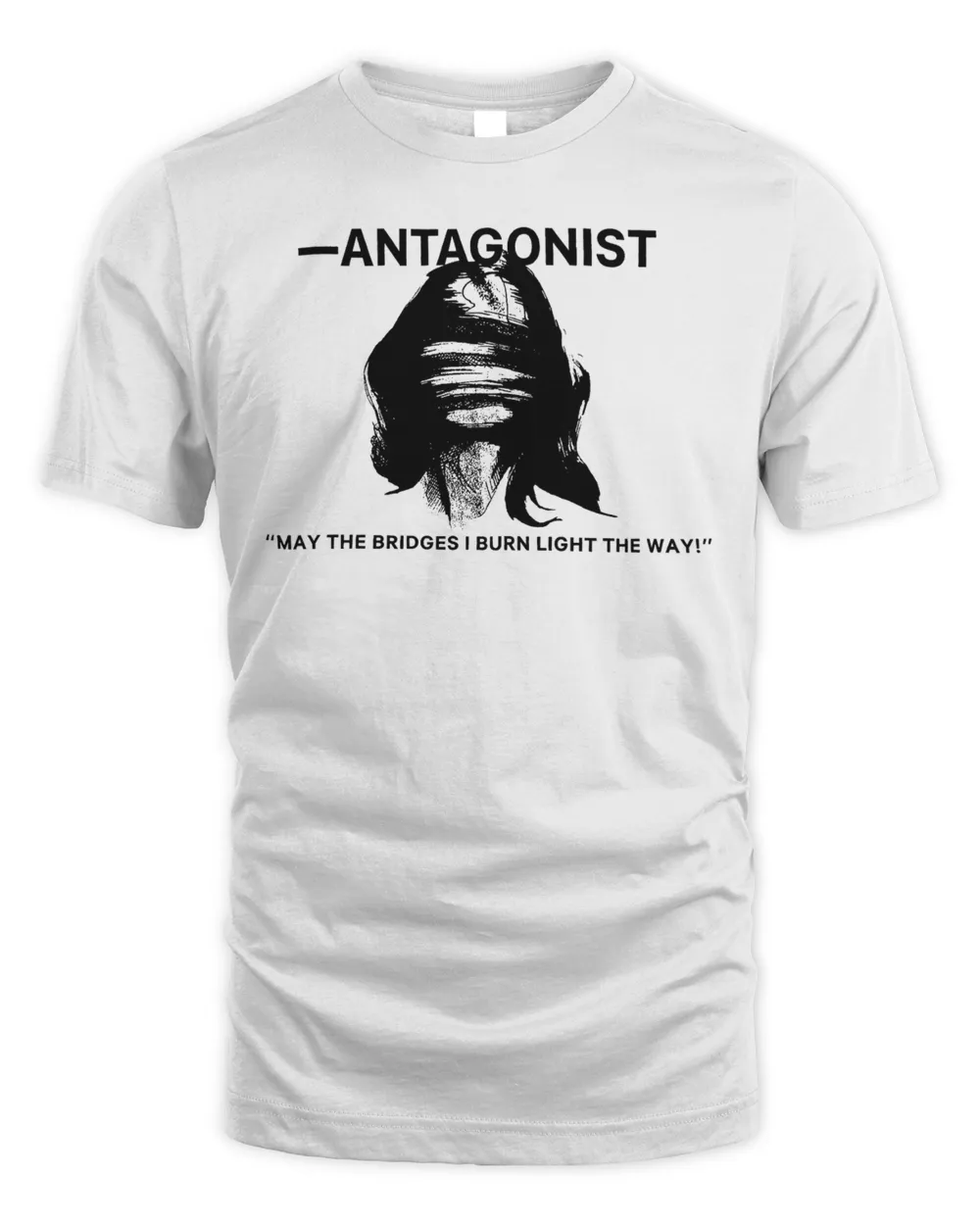 Tenth Series Clothing Antagonist Shirt Unisex Standard T-Shirt white s