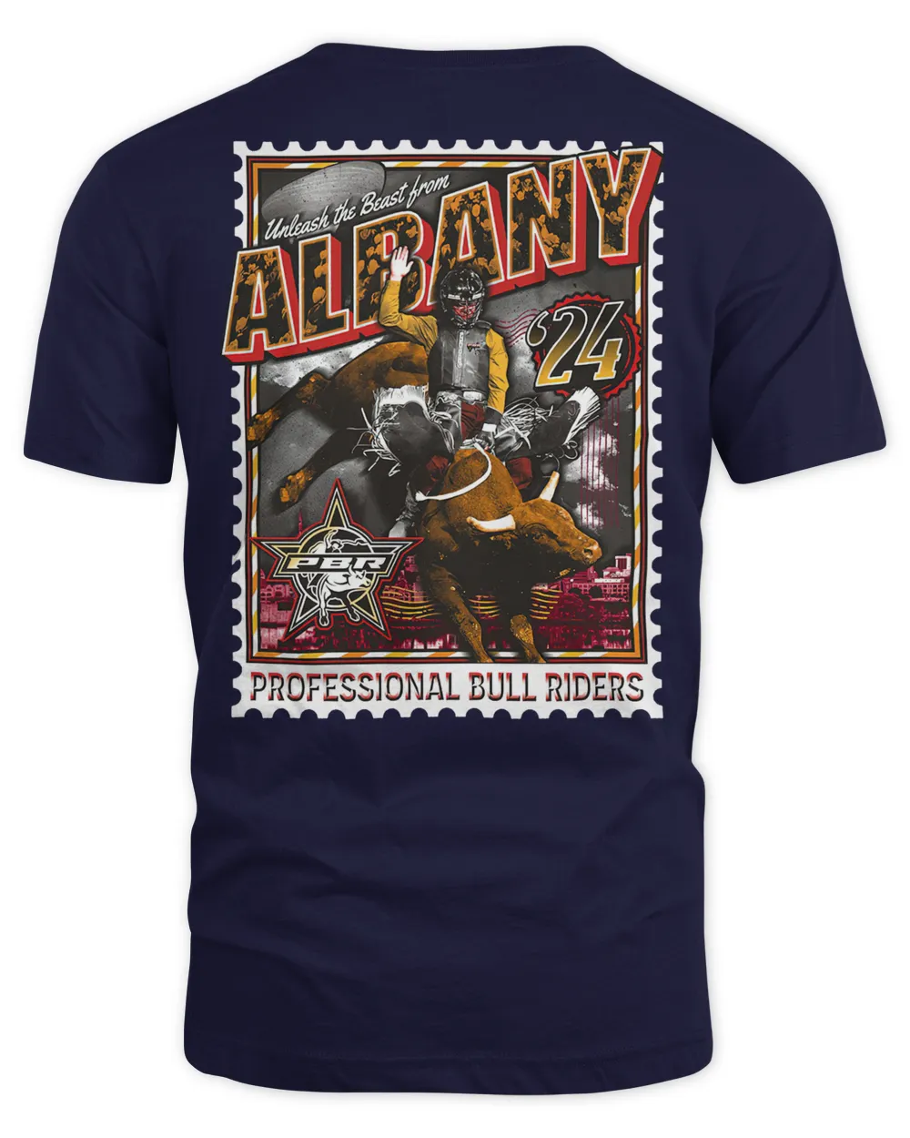 Pbr Merchandise Albany 2024 Utb City Shirt Unisex Standard T-Shirt navy s