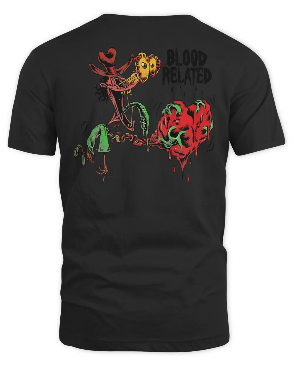 Kurtis Conner Merch Blood Related Shirt Unisex Standard T-Shirt black s