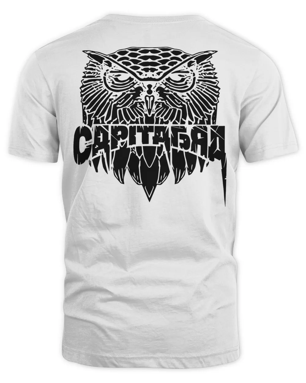 Capital Bra Merch Eule Shirt Unisex Standard T-Shirt white s