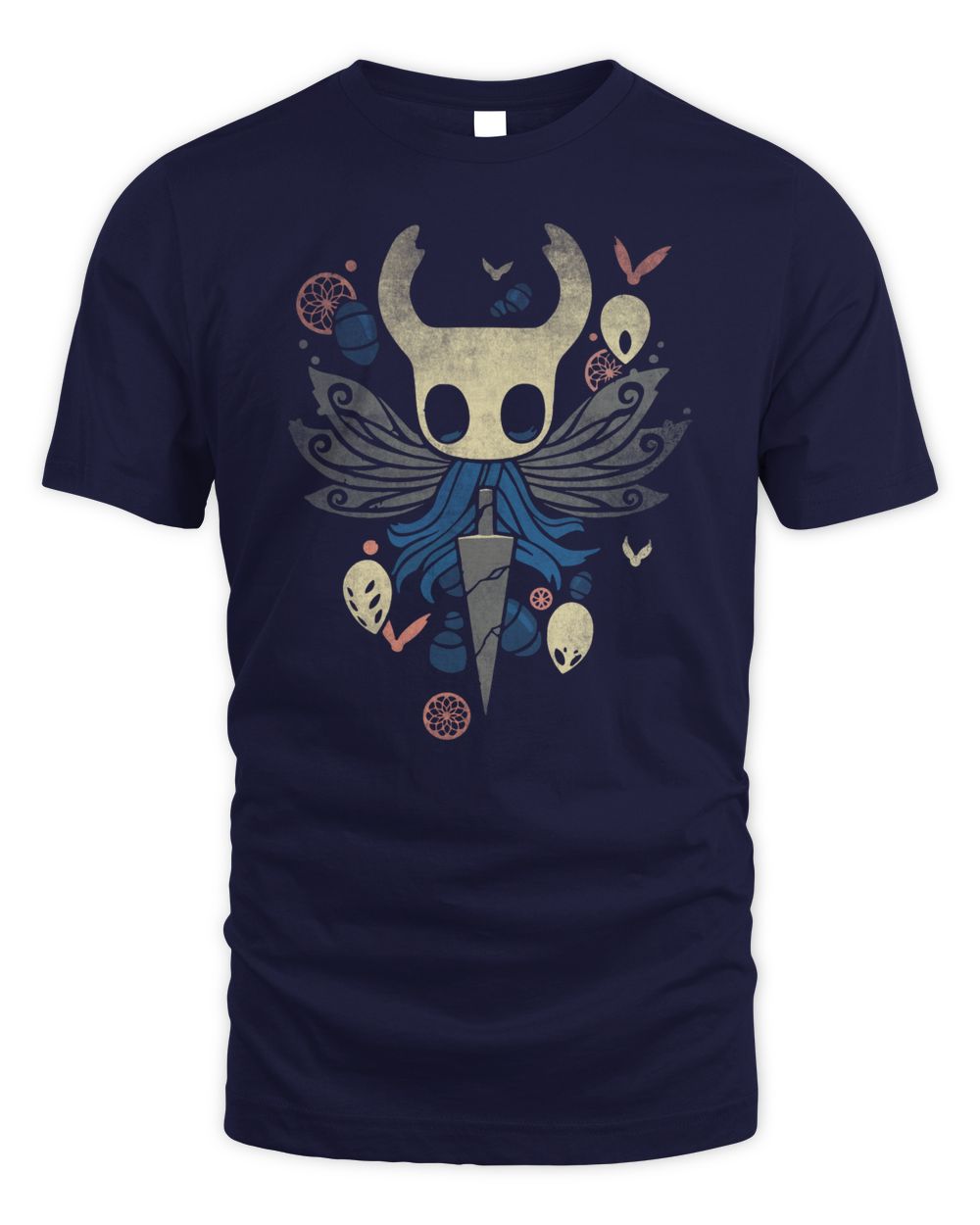 Hollow Knight Merch The Knight Shirt Unisex Standard T-Shirt navy s