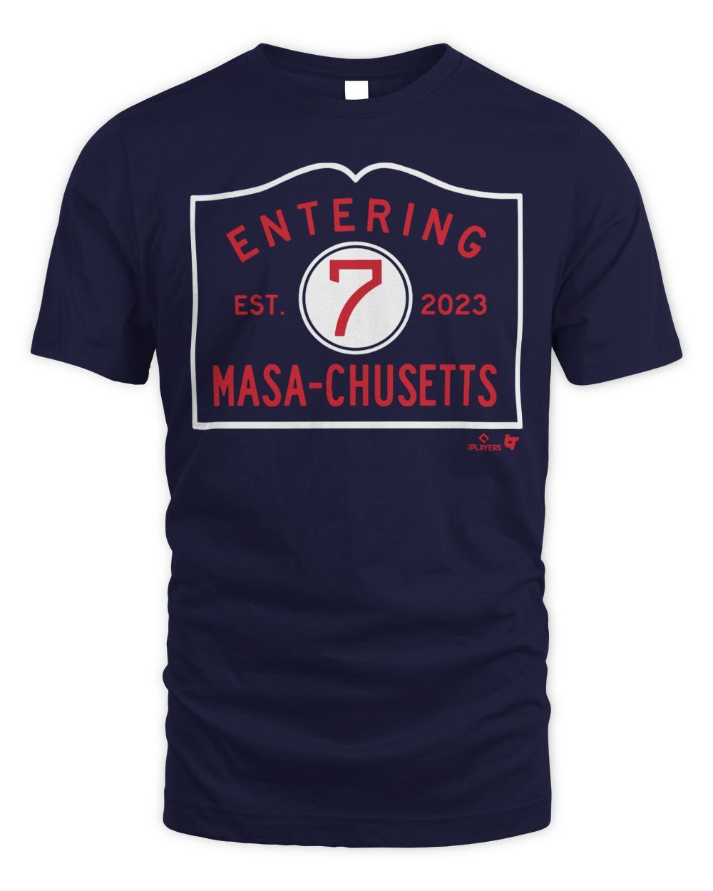 Masataka Yoshida Entering Masa-Chusetts Shirt Unisex Standard T-Shirt navy s