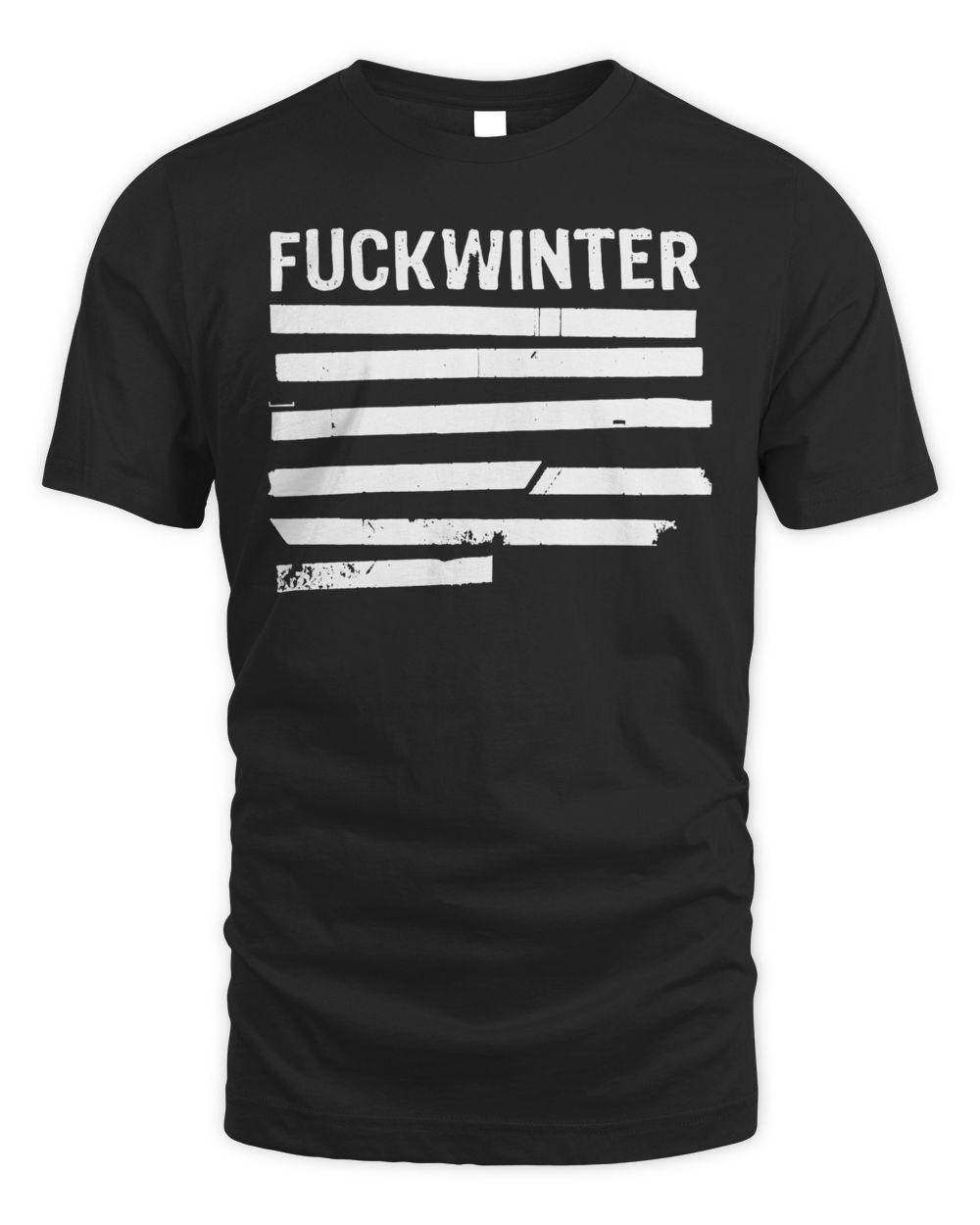 Turbostaat Merch Fuckwinter Shirt Unisex Standard T-Shirt black s