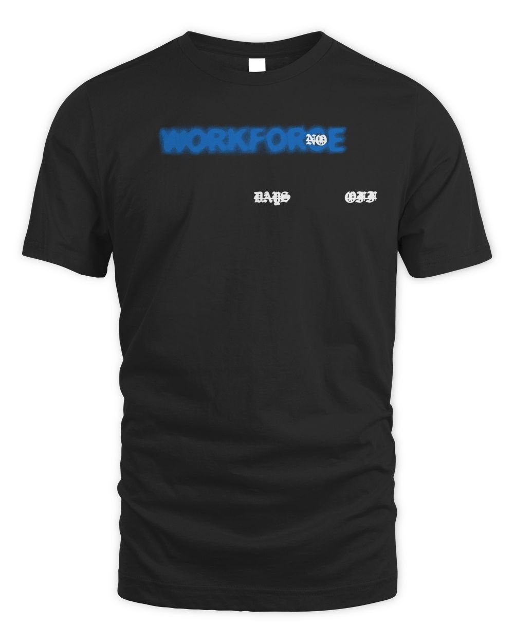 Staff Workforce Clothing Revival TShirt Unisex Standard T-Shirt black s
