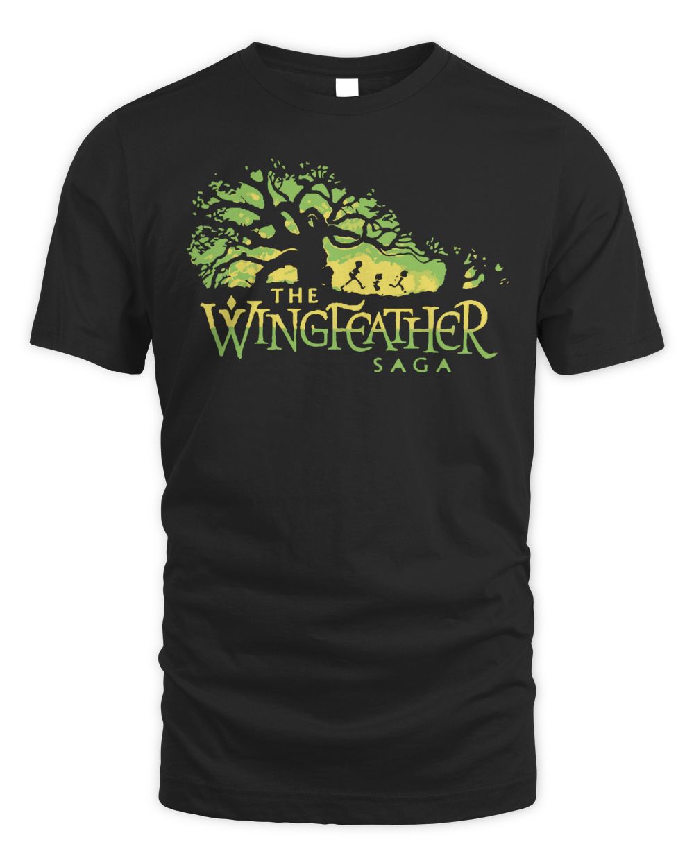 Wingfeather Saga Merchandise Glipwood Forest Shirt Unisex Standard T-Shirt black s