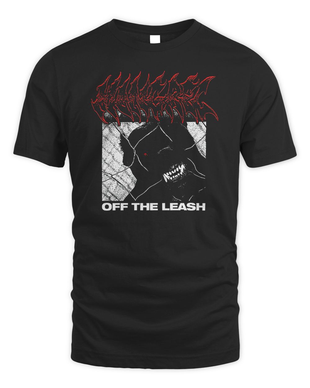 Maggot Stomp Merch Mongrel - Off the Leash Shirt Unisex Standard T-Shirt black s