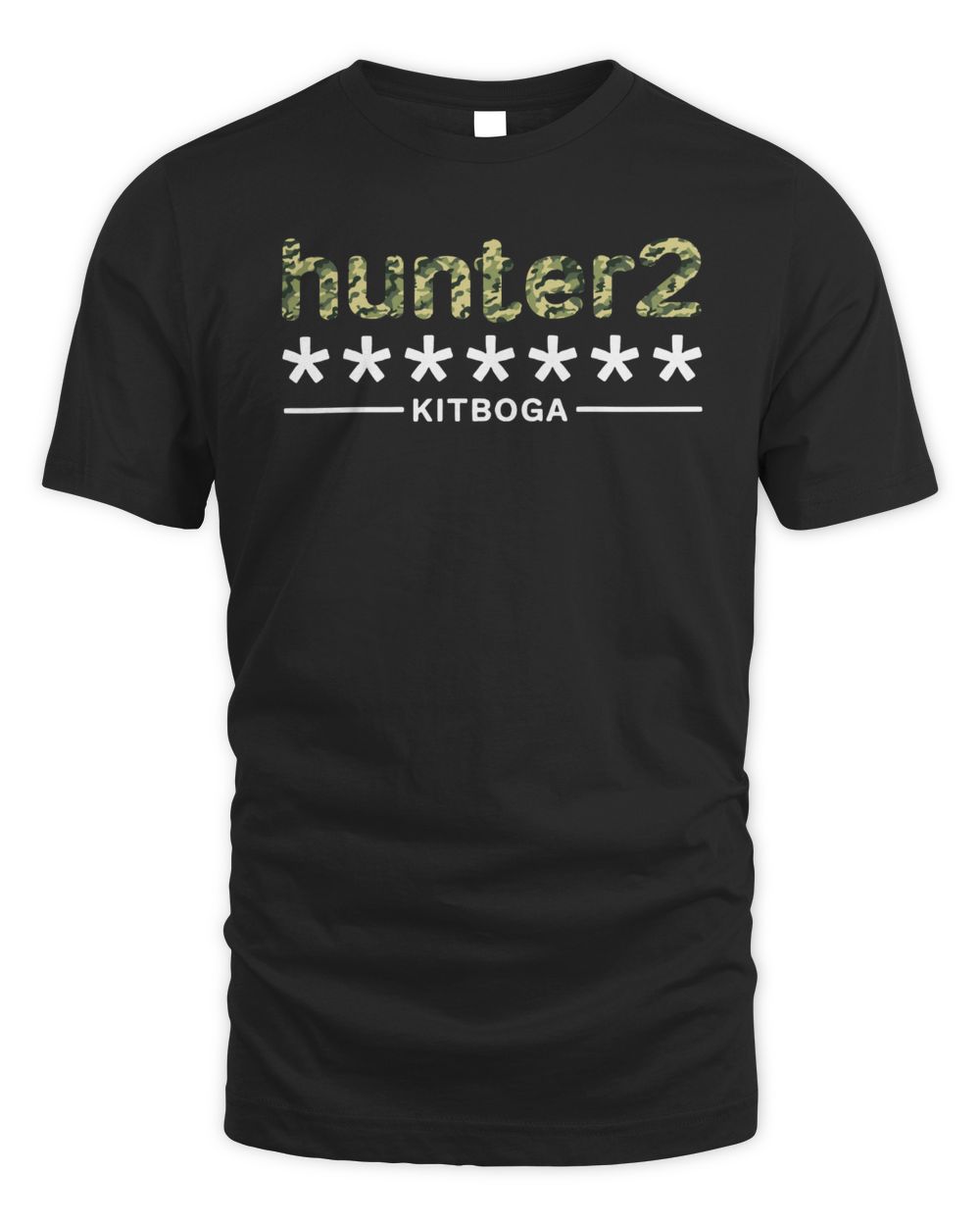 Kitboga Merch Hunter2 Password Shirt Unisex Standard T-Shirt black s