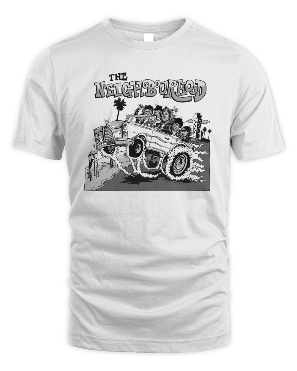 The Neighborhood Merch Sweater Weather 10th Anniversary Shirt Unisex Standard T-Shirt white s
