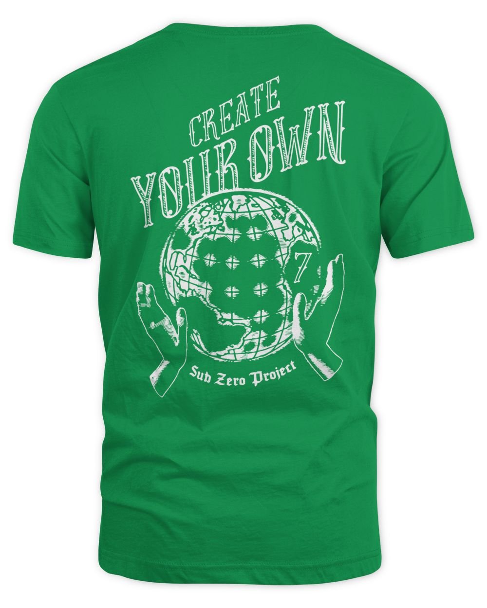Sub Zero Project Merch Create Your Own Shirt Unisex Standard T-Shirt irish-green s