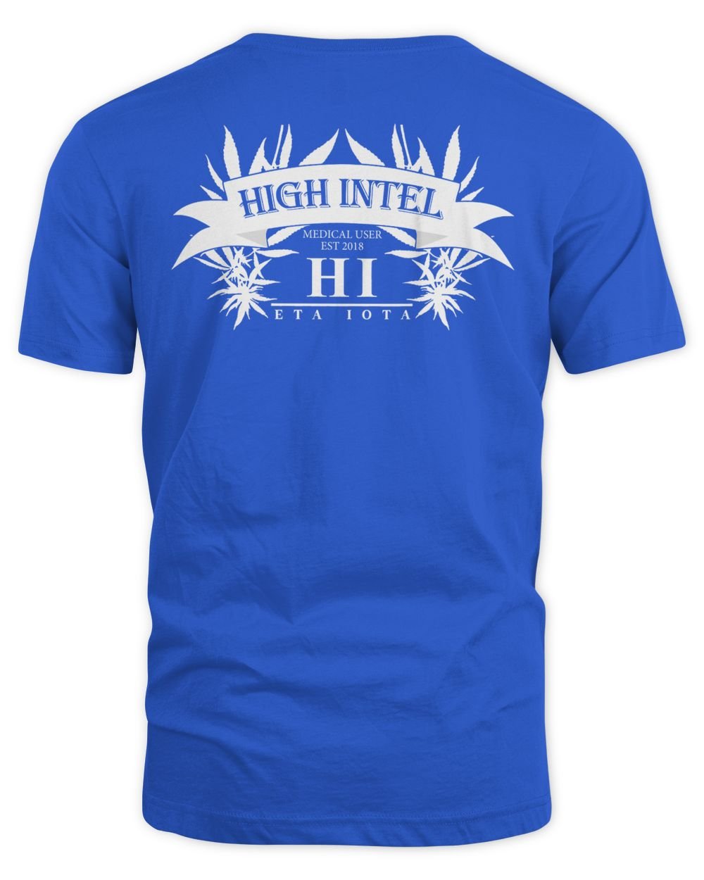 Erick Khan Merch High Intel Shirt Unisex Standard T-Shirt royal s