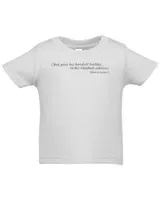 Infant Jersey T-Shirt Infant Jersey T-Shirt