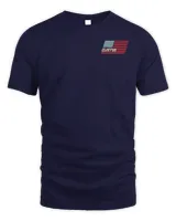 Cleetus Mcfarland Merch Red White and Blue Danger Shirt Unisex Standard T-Shirt navy s
