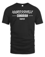 Kopke613 Merch Aggressively Canadian Shirt Unisex Standard T-Shirt black s