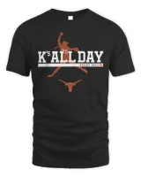 Texas Softball Hailey Dolcini K's All Day Shirt Unisex Standard T-Shirt black s