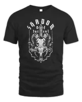 Shadow Of Intent Merch Goat Skull Shirt Unisex Standard T-Shirt black s
