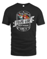 Frank Gore Boxing Debut Shirt Unisex Standard T-Shirt black s