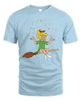 Bibi Blocksberg Merch Sitzt Auf Kartoffelbrei Sterne Shirt Unisex Standard T-Shirt light-blue s