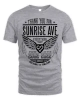 Sunrise Avenue Merch Winged Heart Shirt Unisex Standard T-Shirt sport-grey s