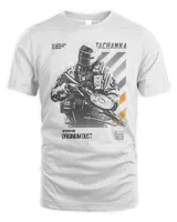 R6 Merch Tachanka Arknights Shirt Unisex Standard T-Shirt white s