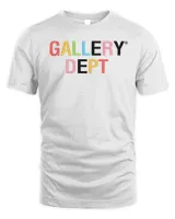 Gallery Dept Shirt Unisex Standard T-Shirt white s
