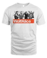 Wolf Alice Merch Band Shirt Unisex Standard T-Shirt white s