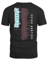 Avatar Band Merch Going Hunting Tour Shirt Unisex Standard T-Shirt black s