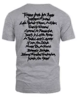 Boundaries Merch Dilm Tracklist Shirt Unisex Standard T-Shirt sport-grey s