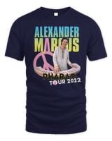 Alexander Marcus Merch Pharao Tour Shirt Unisex Standard T-Shirt navy s