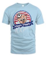 Piggly Wiggly Merchandise 100 Years Shirt Unisex Standard T-Shirt light-blue s