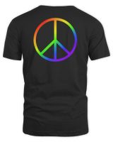 Erick Khan Merch Peace Symbol Shirt Unisex Standard T-Shirt black s